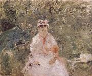 Berthe Morisot The biddy holding the infant oil painting picture wholesale